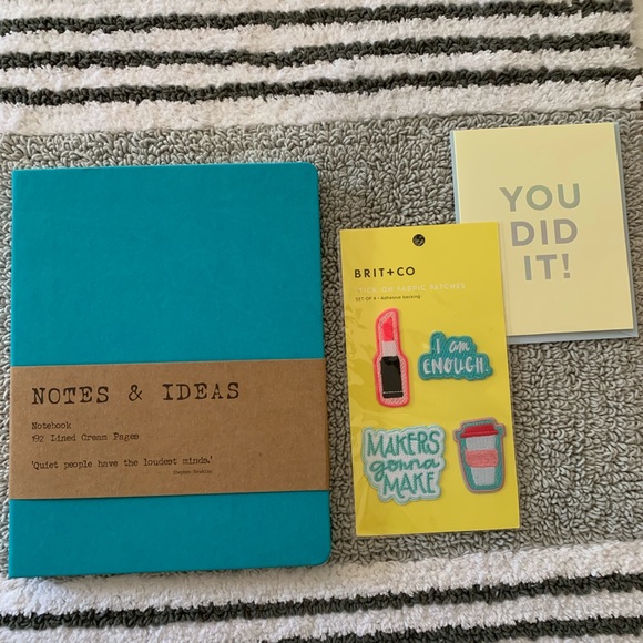 BRIT + CO Other - BRIT + CO Patches and Luxe Journal